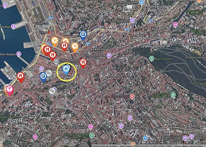 Vista Liberty - Center Ponte Rosso Lägenhet *